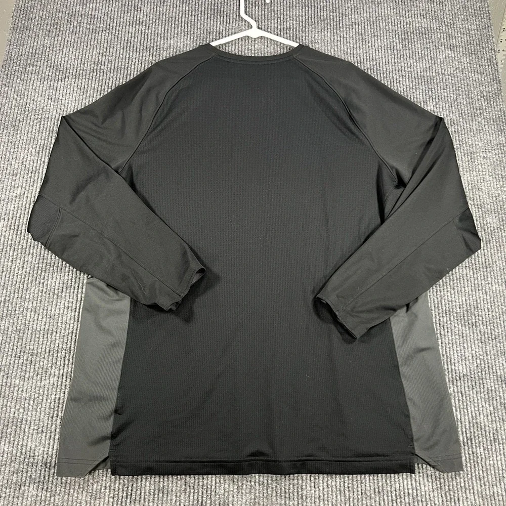 Central Missouri Mules Shirt Mens 2XL XXL Black Nike Long Sleeve Basketball MIAA